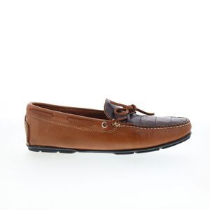 T.B. Phelps Mens Verona Driving Brown Shoes (NWT)